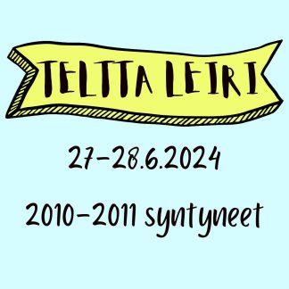 Telttaleiri 27.-28.6.2024 2010-2011 syntyneet (20204)