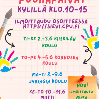 Puuhapäivät kylillä 2.-11.6.2026